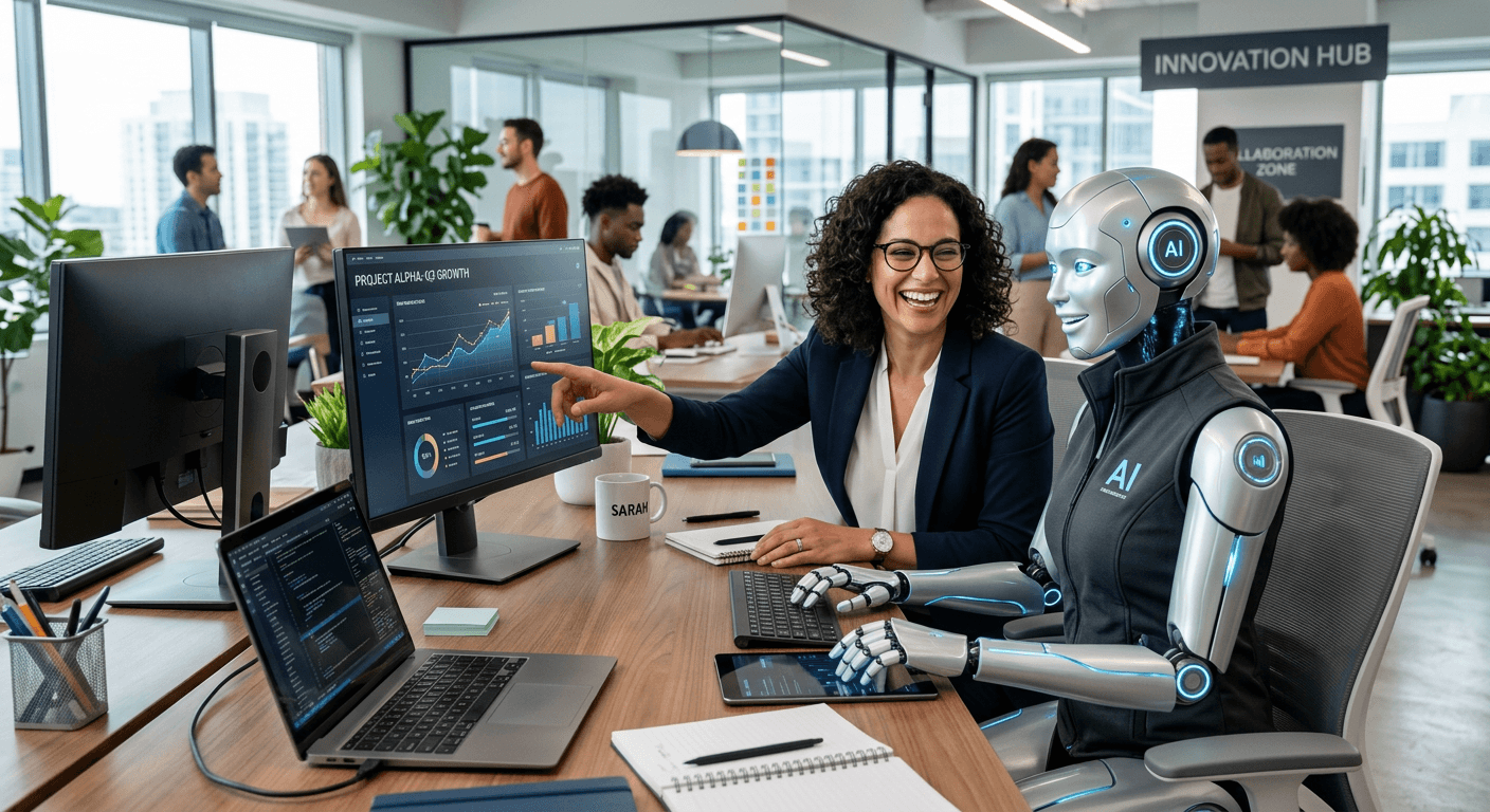 AI zaměstnanec a AI automatizace jako budoucnost práce v podnikání